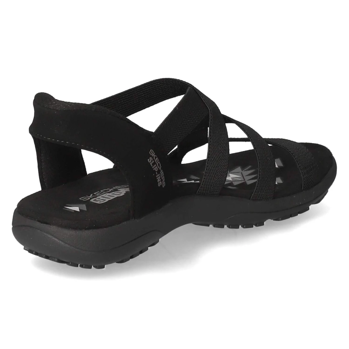 Sandalen STRETCH FLEX - BLACK