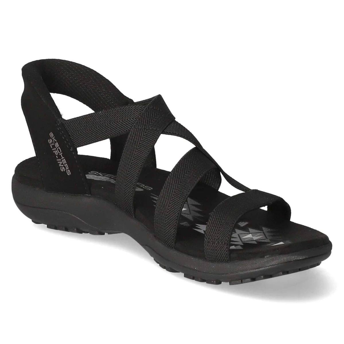Sandalen STRETCH FLEX - BLACK