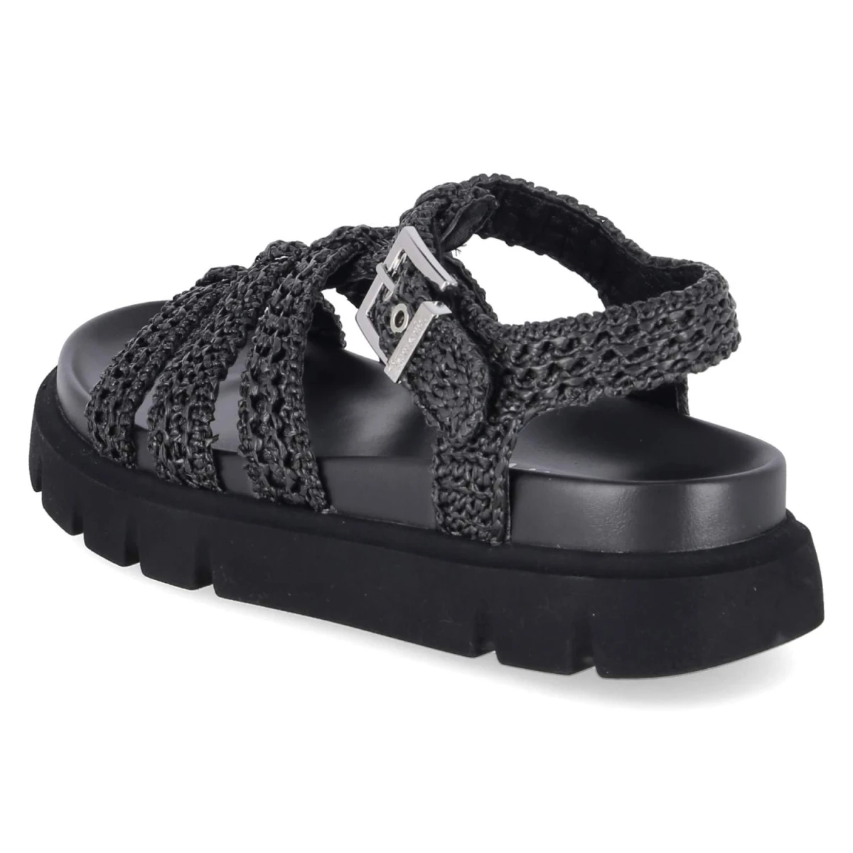 Plateau-Sandalen - black