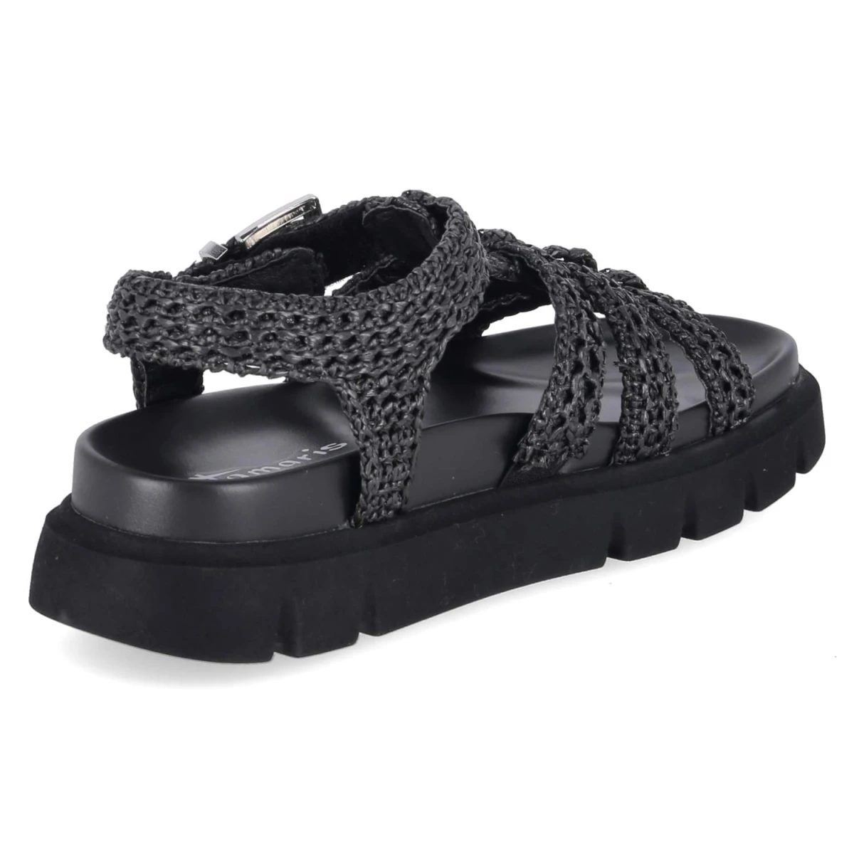Plateau-Sandalen - black