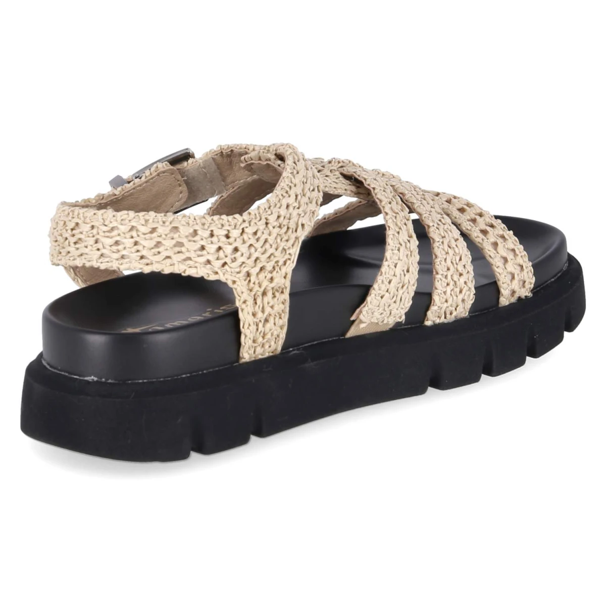 Plateau-Sandalen - beige