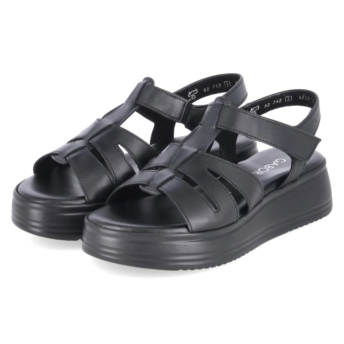 Sandalen - schwarz (S.schw)