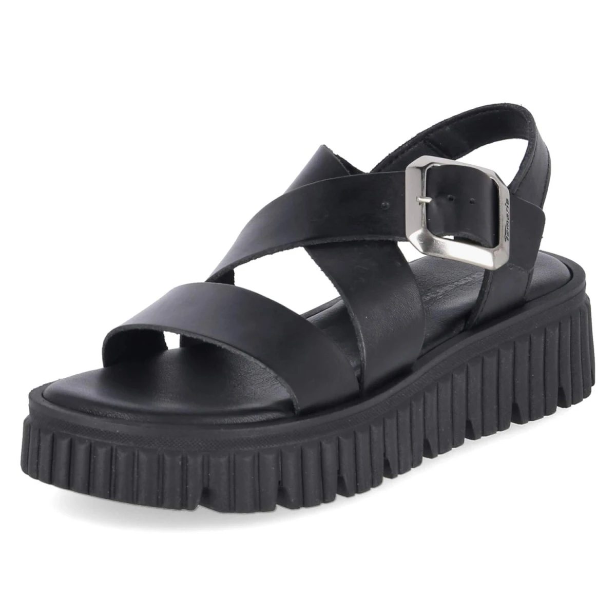Plateau-Sandalen - black