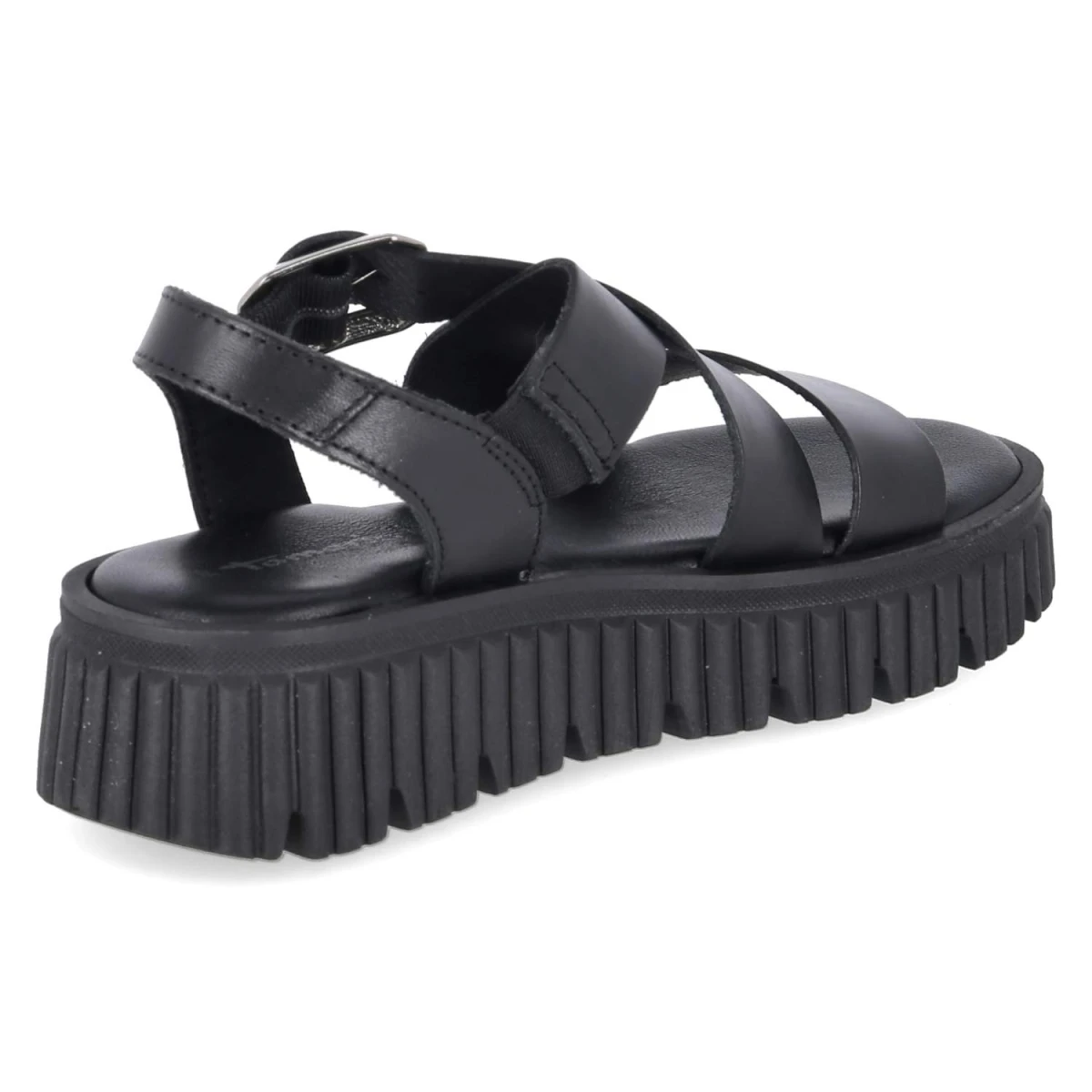 Plateau-Sandalen - black