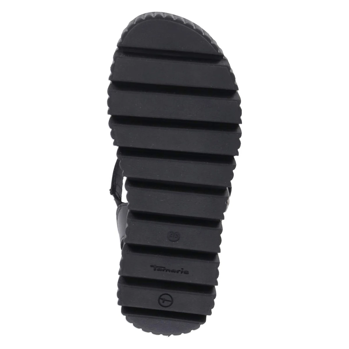 Plateau-Sandalen - black