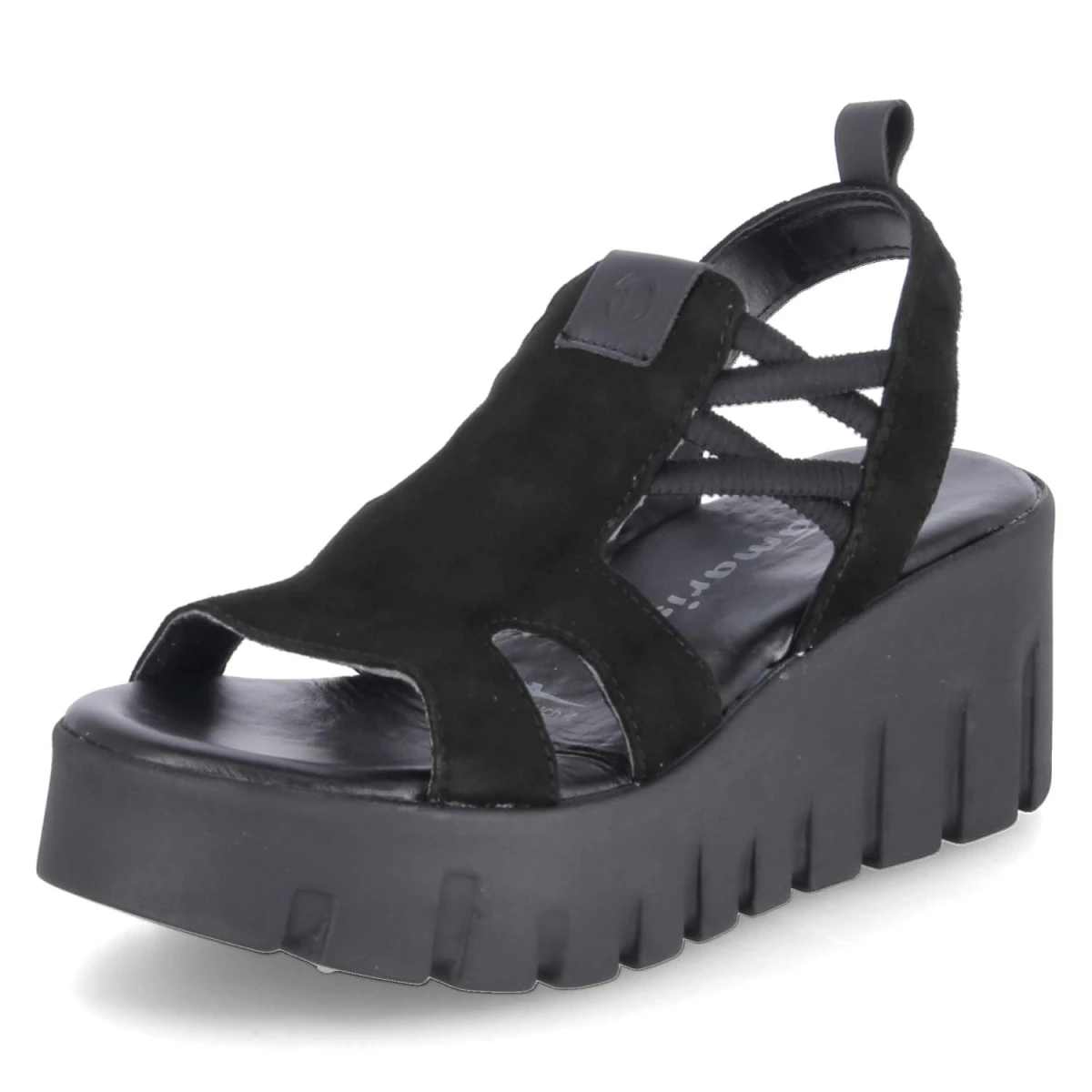 Keilsandaletten - black