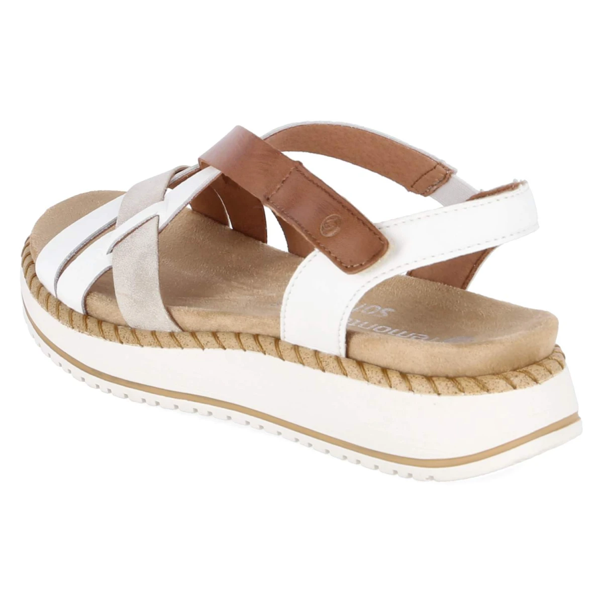 Sandalen - weiss kombi