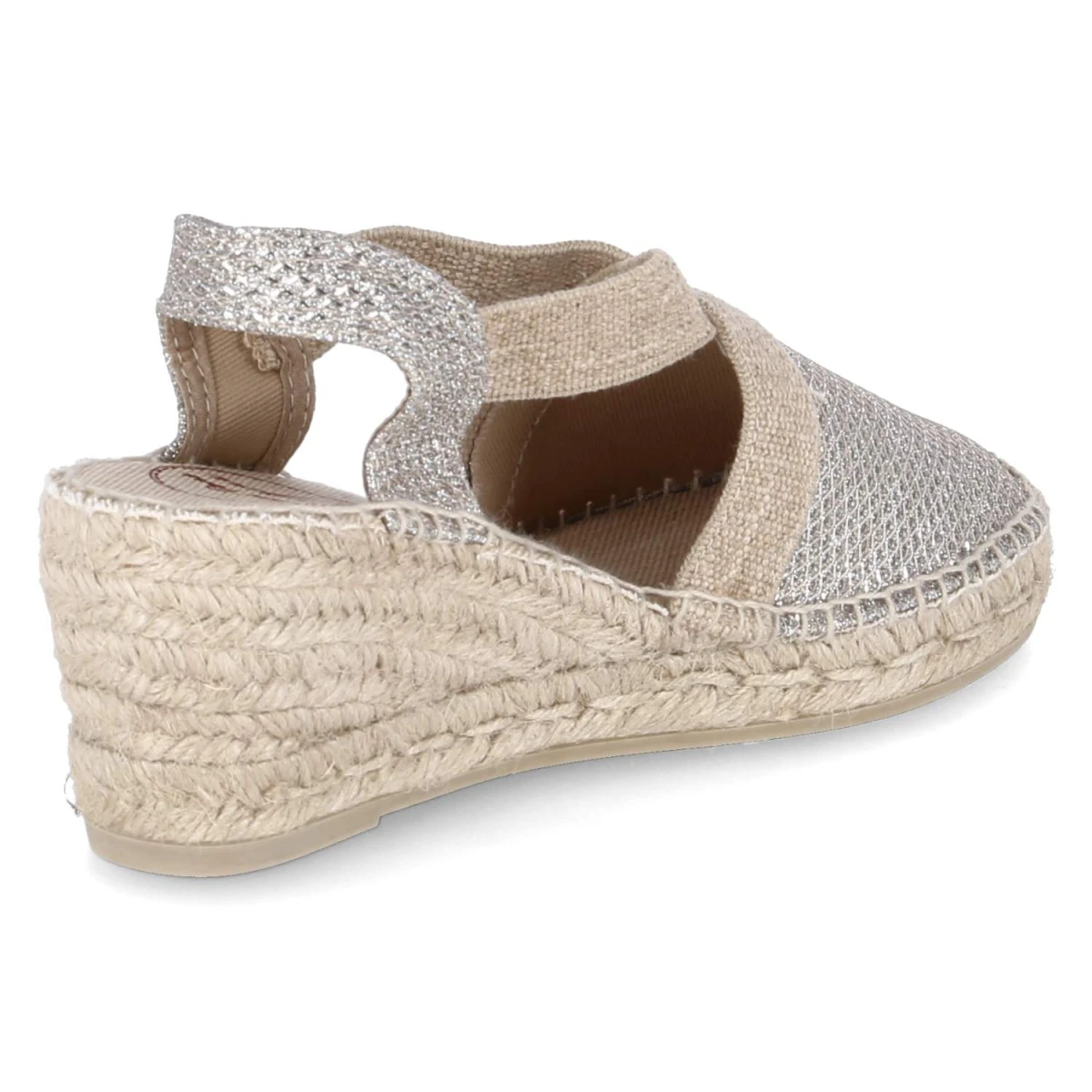 Espadrille-Sandaletten TRITON - platinum