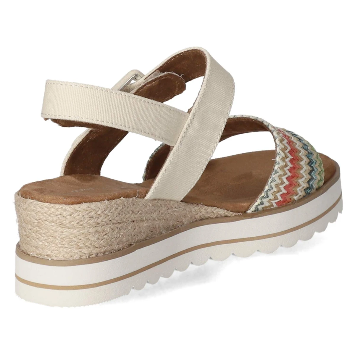 Keilsandaletten - rose-multi