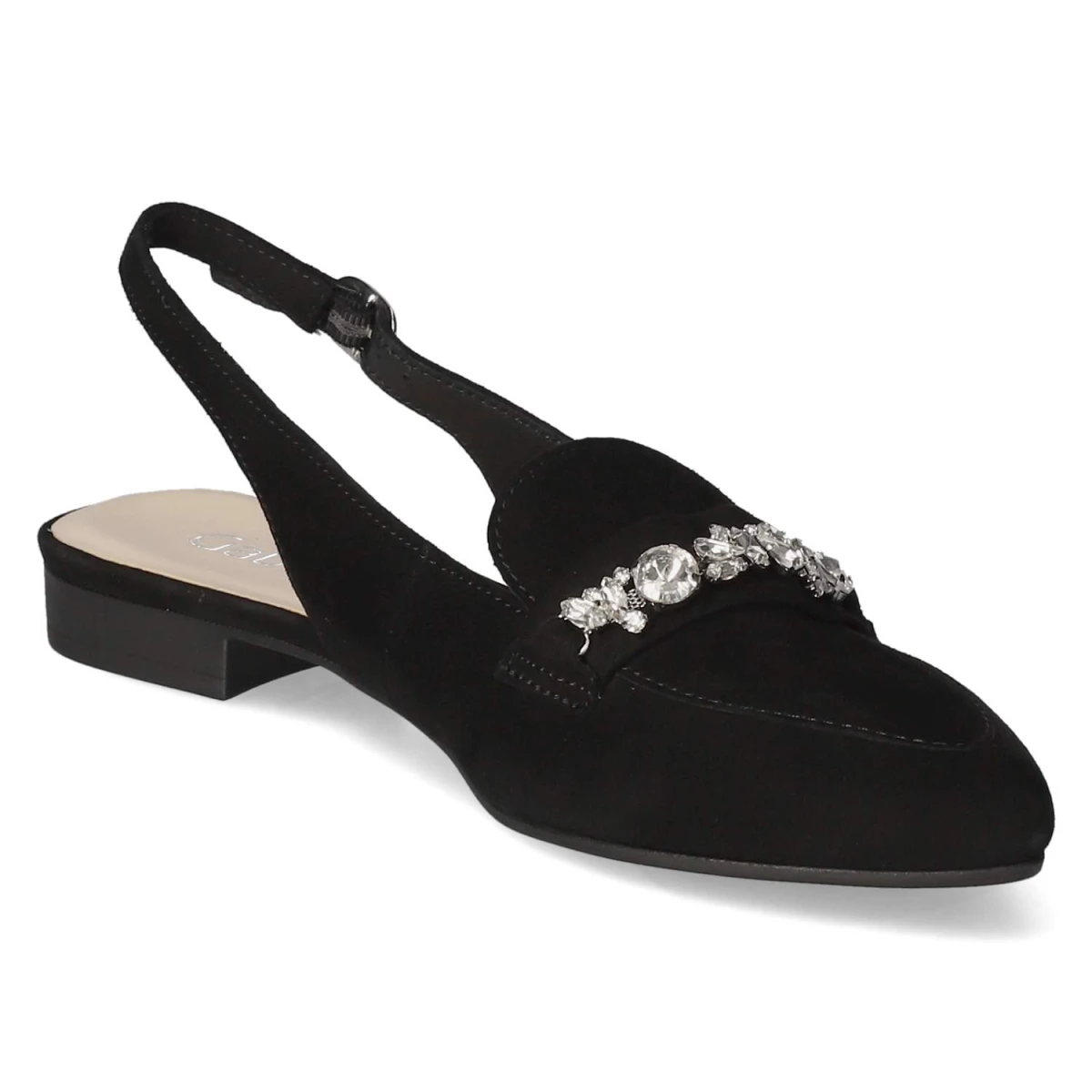 Slingballerinas - schwarz (Kristall)