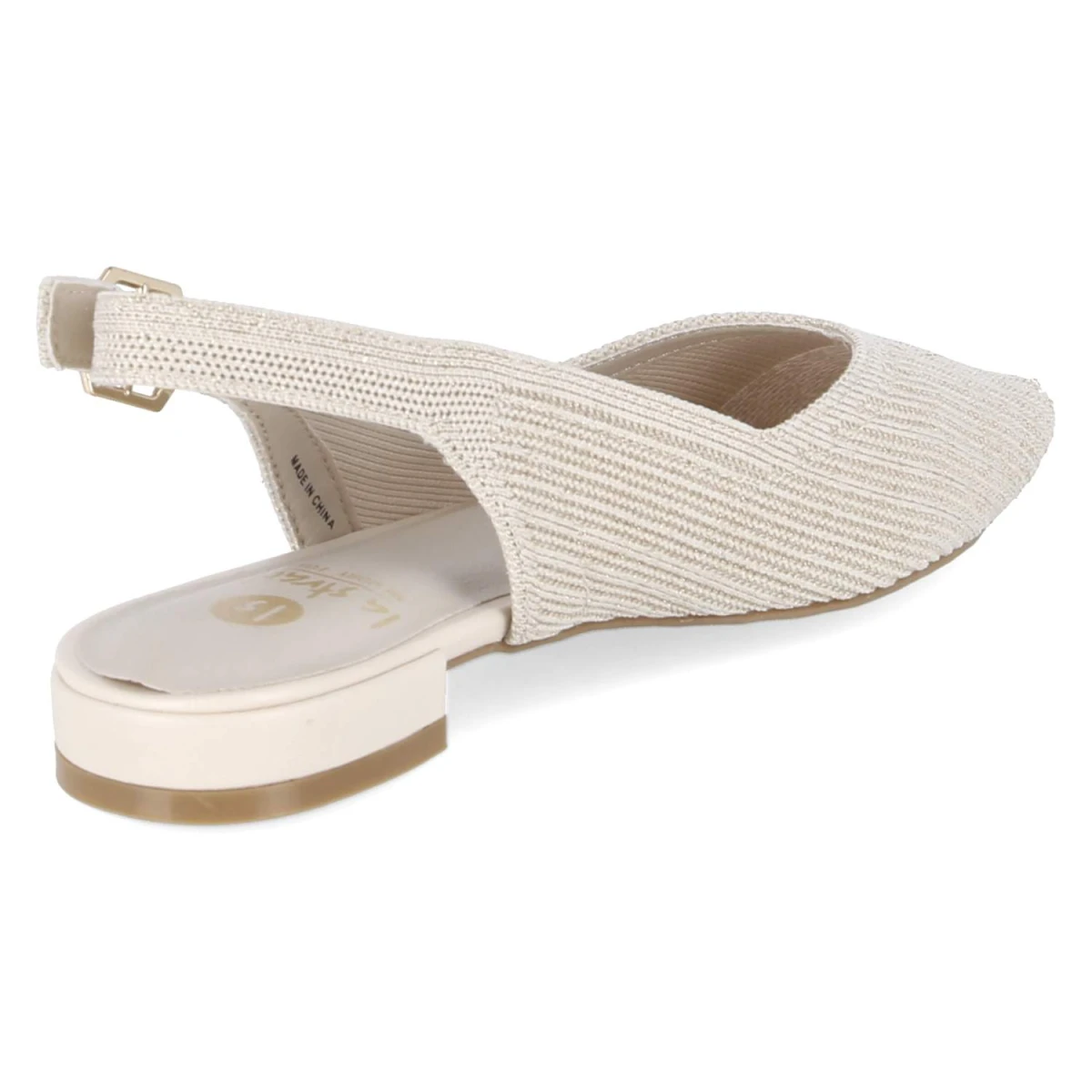 Slingballerinas - beige/gold