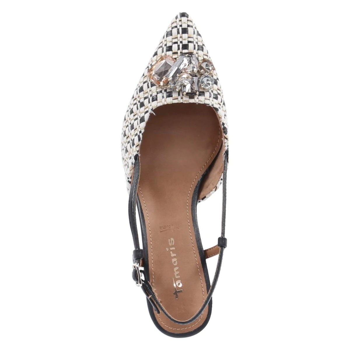 Slingpumps - BLACK COMB