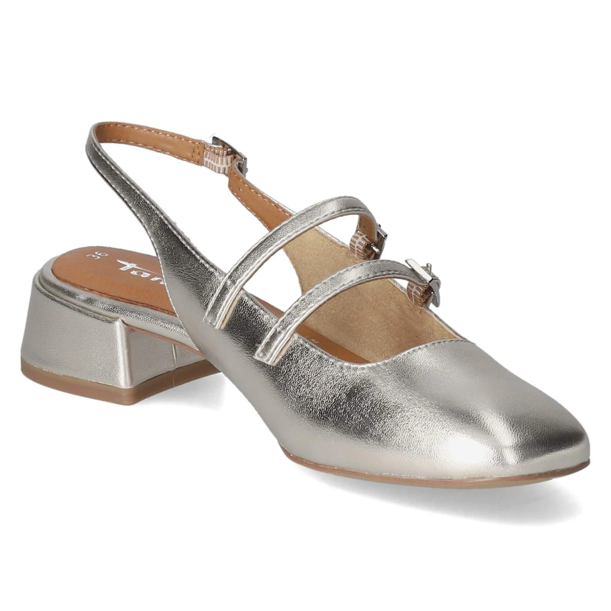 Slingpumps - platinum