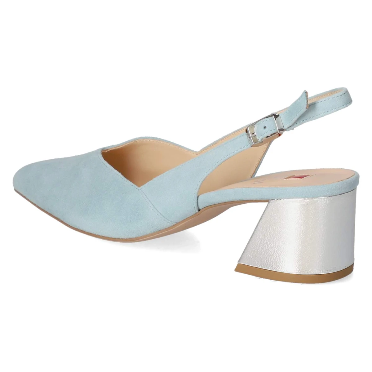Slingpumps - skyblue