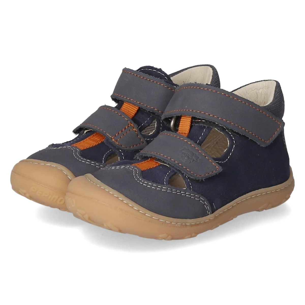 Klettschuhe EBI - nautic/orange