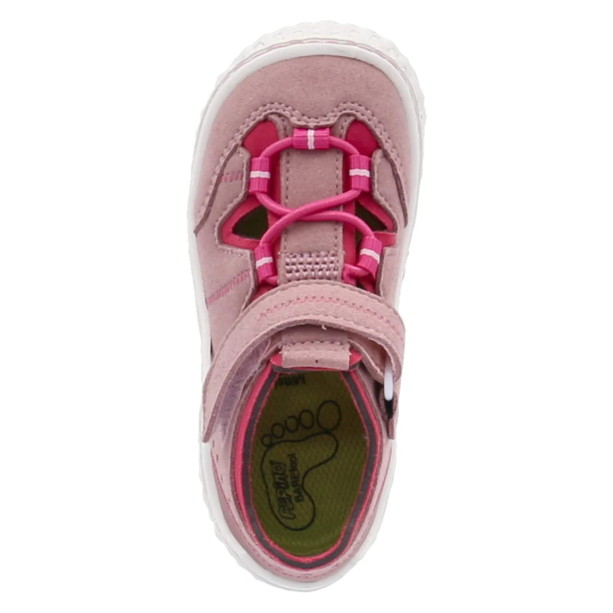 Kletthalbschuhe JERRY - sucre/pink
