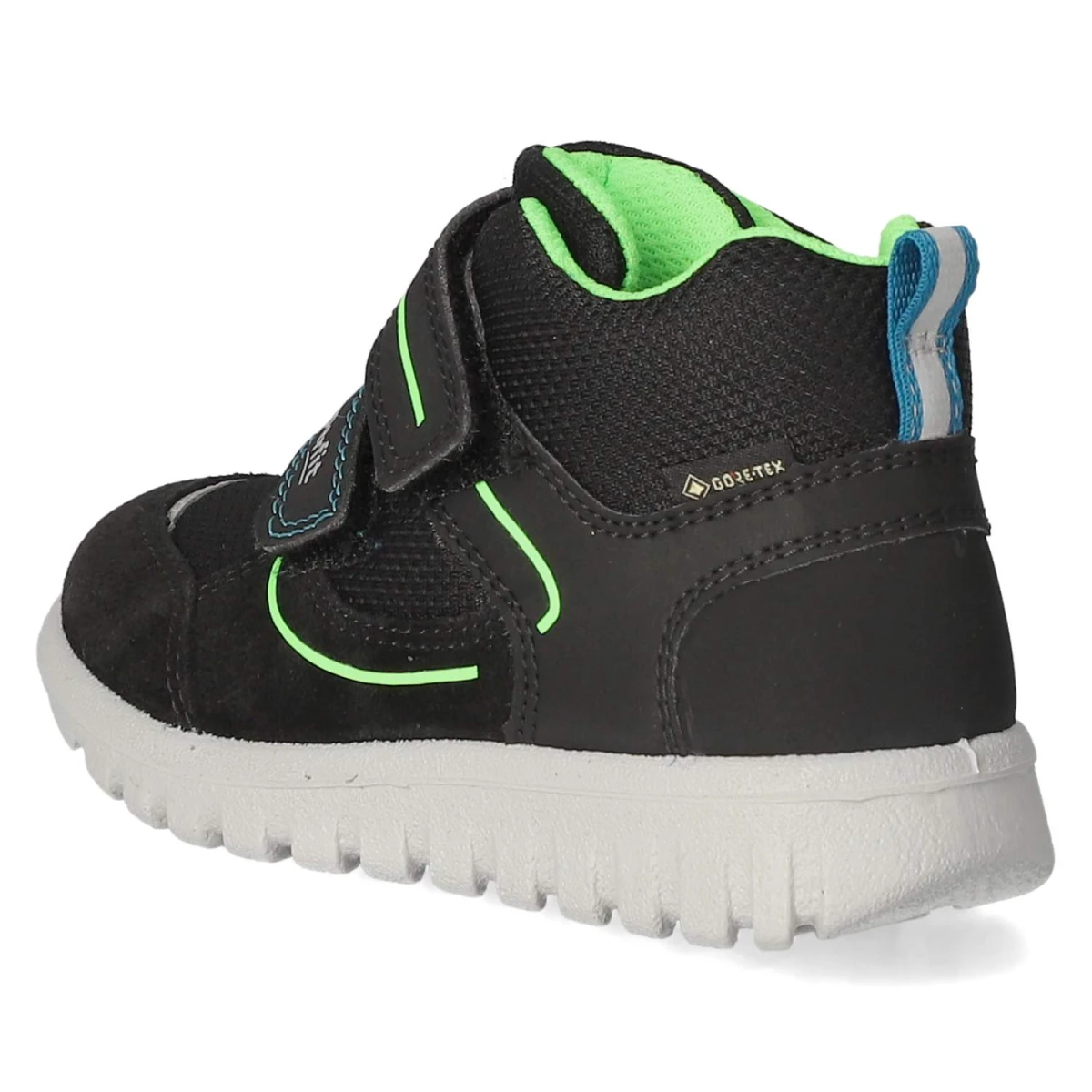 Halbschuhe SPORT7 MINI - SCHWARZ/HELLGRÜN