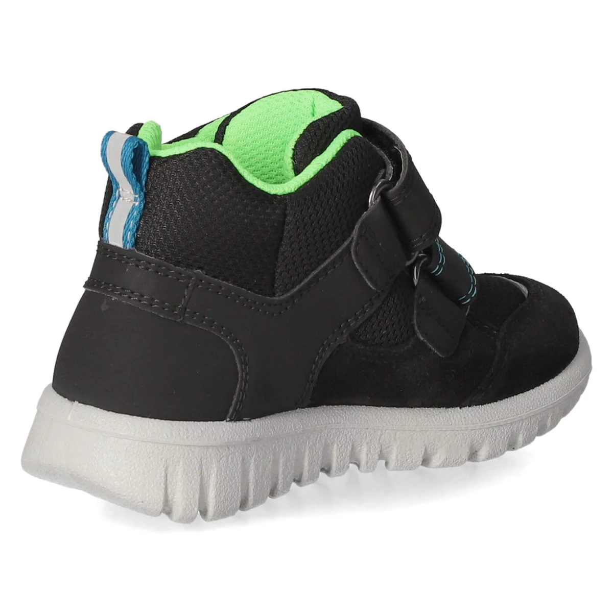 Halbschuhe SPORT7 MINI - SCHWARZ/HELLGRÜN