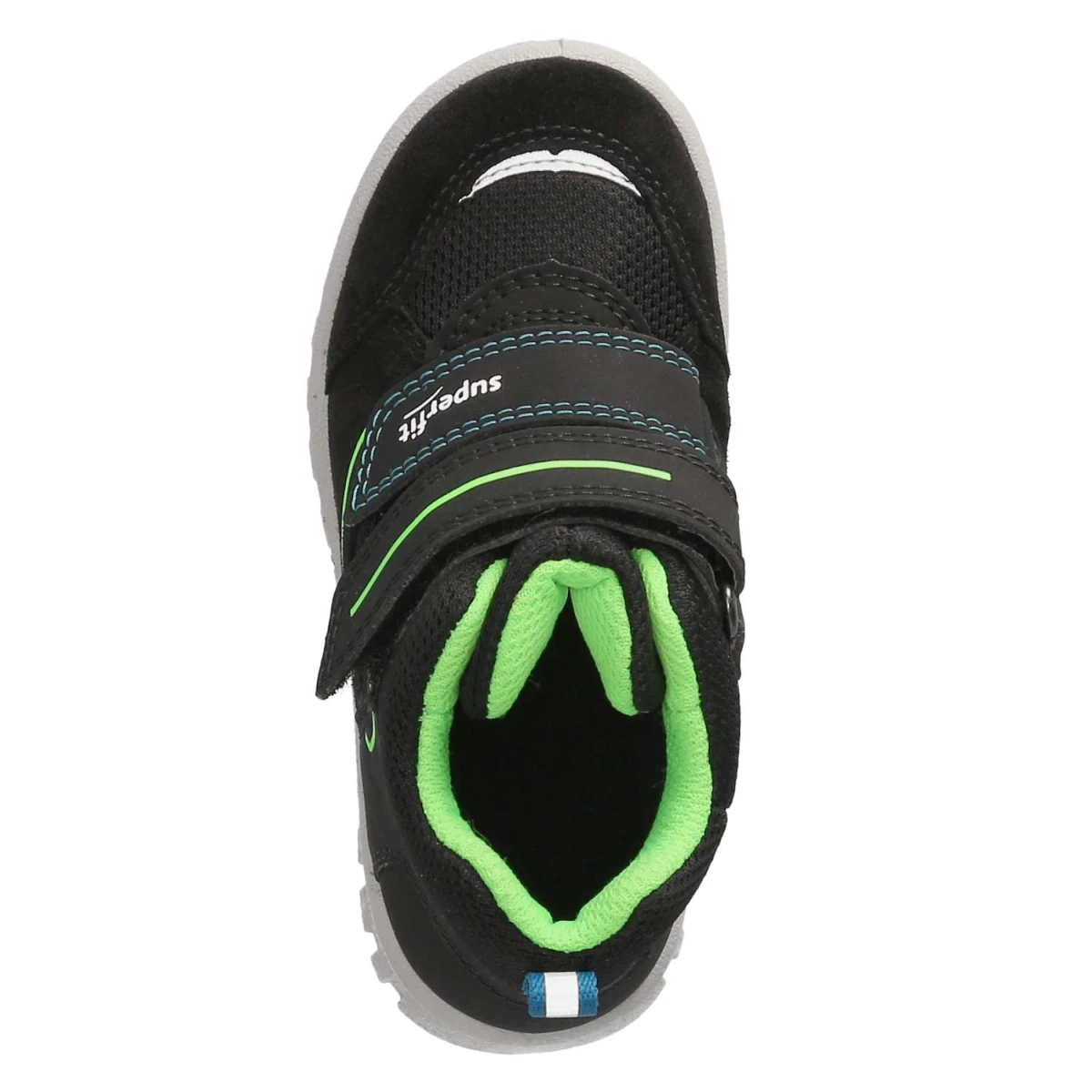 Halbschuhe SPORT7 MINI - SCHWARZ/HELLGRÜN