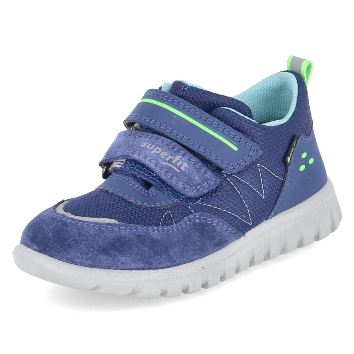 Klettschuhe SPORT7MINI - BLAU/HELLGRÜN