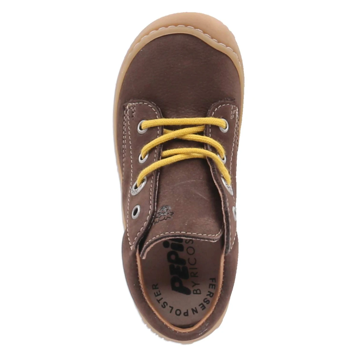 Schnürschuhe CORY - marone/gelb