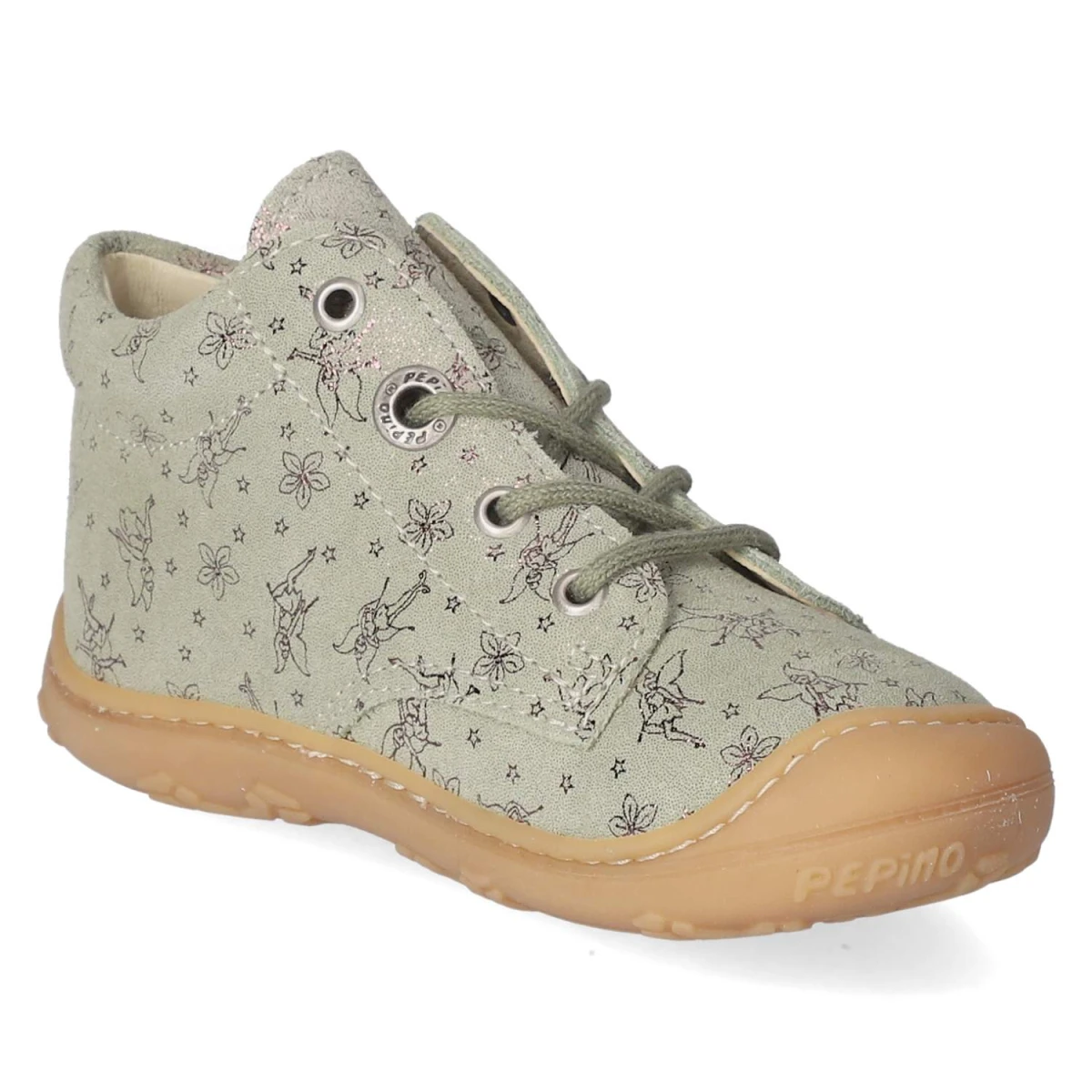 Halbschuhe DOTS - eukalyptus