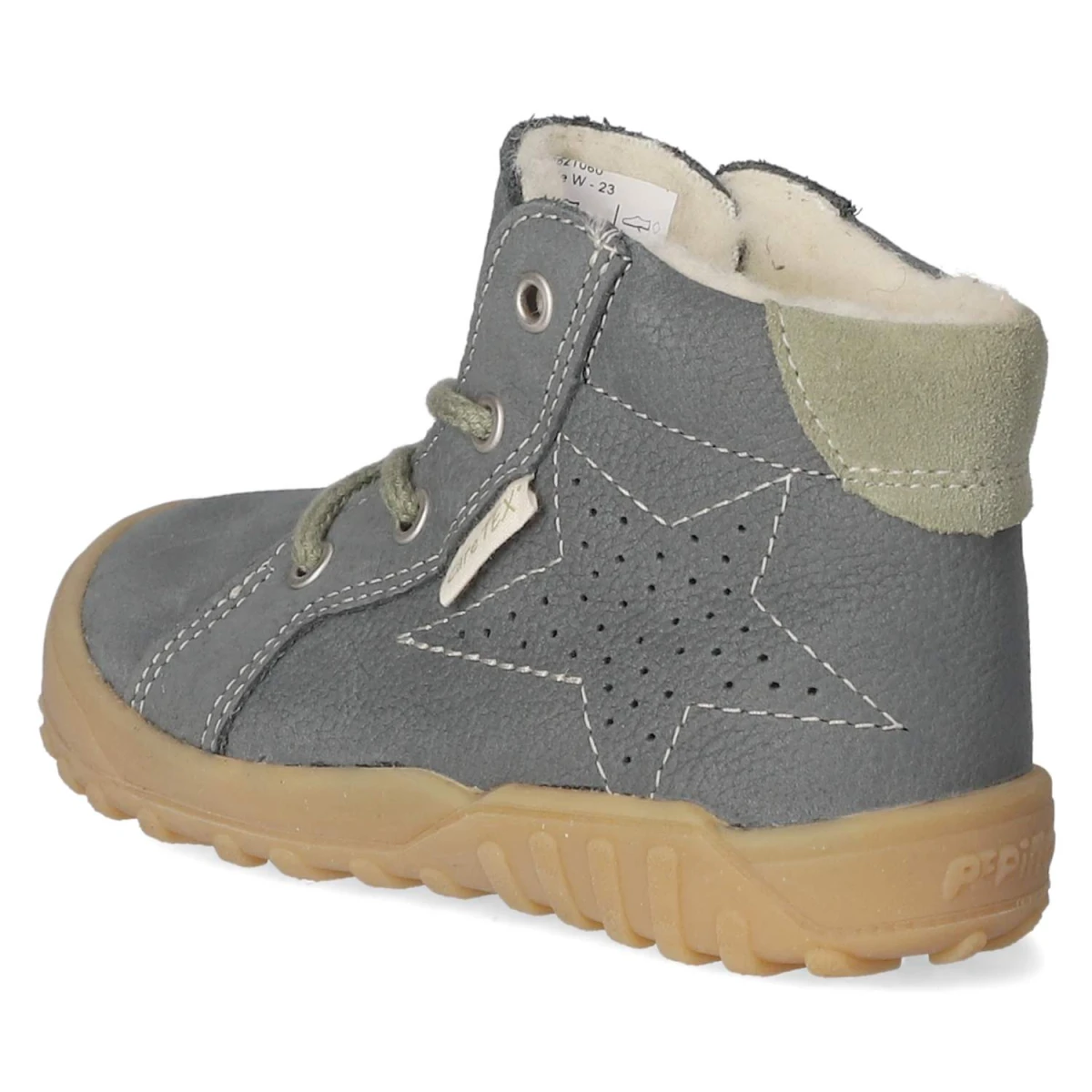 Schnürboots DENNY - space/grün