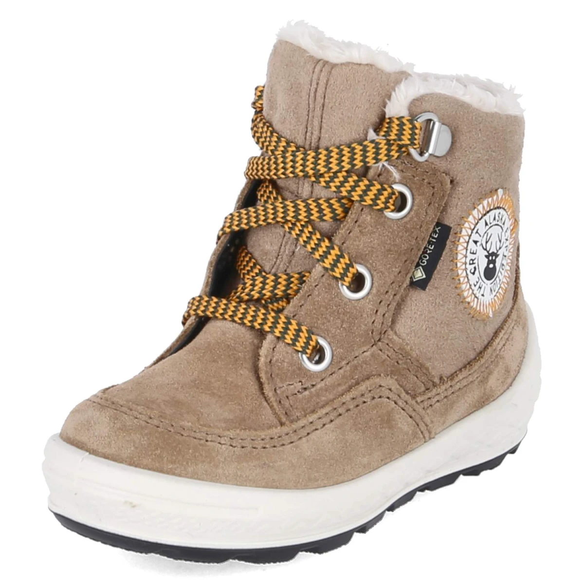 Stiefeletten GROOVY - BRAUN/ORANGE