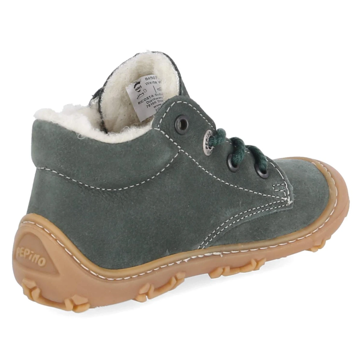 Winterstiefeletten COLIN barefoot - salbei