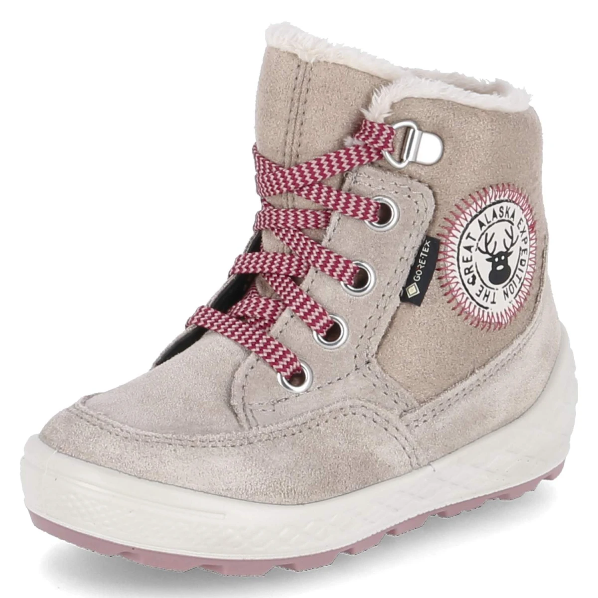 Winterstiefeletten GROOVY - beige/rosa