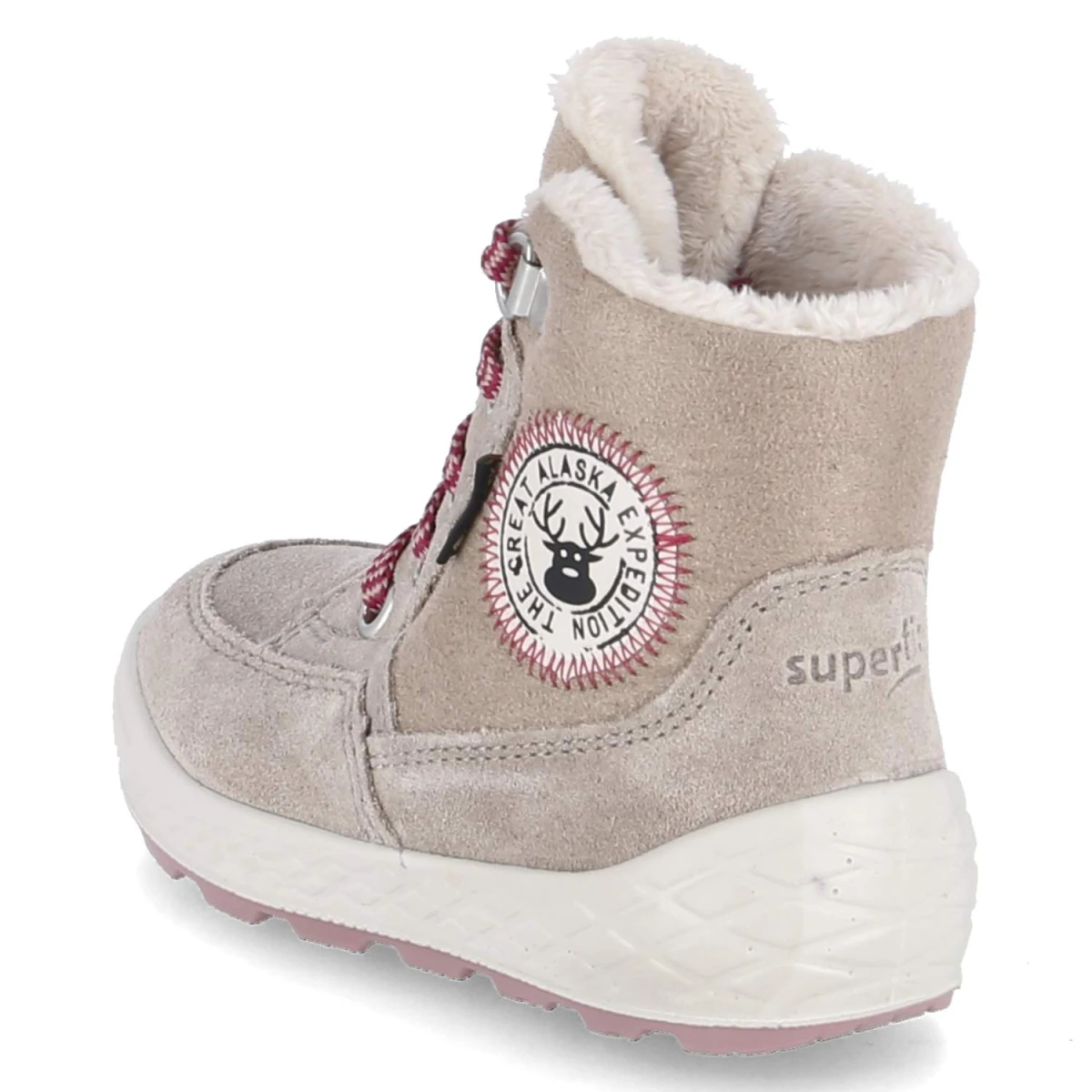 Winterstiefeletten GROOVY - beige/rosa