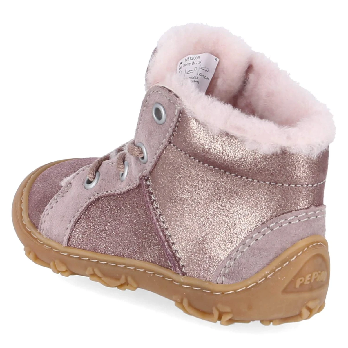 Winterstiefeletten ELIA barefoot - malve