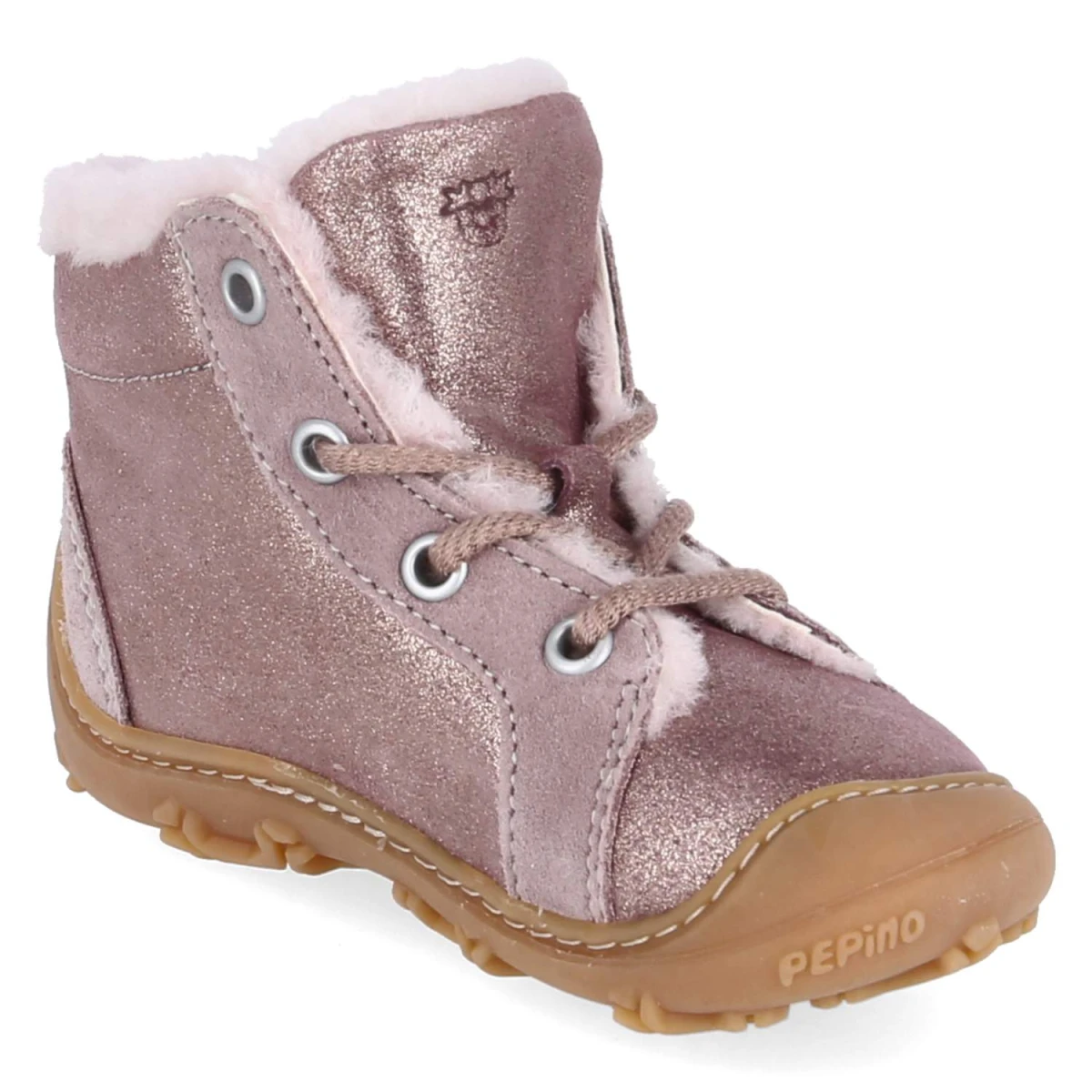 Winterstiefeletten ELIA barefoot - malve