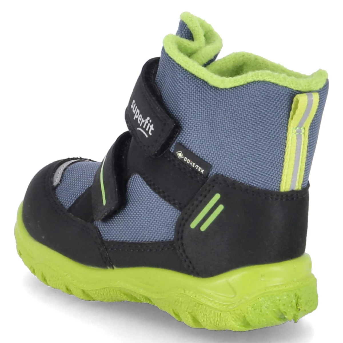 Winterstiefeletten HUSKY1 - SCHWARZ/HELLGRÜN