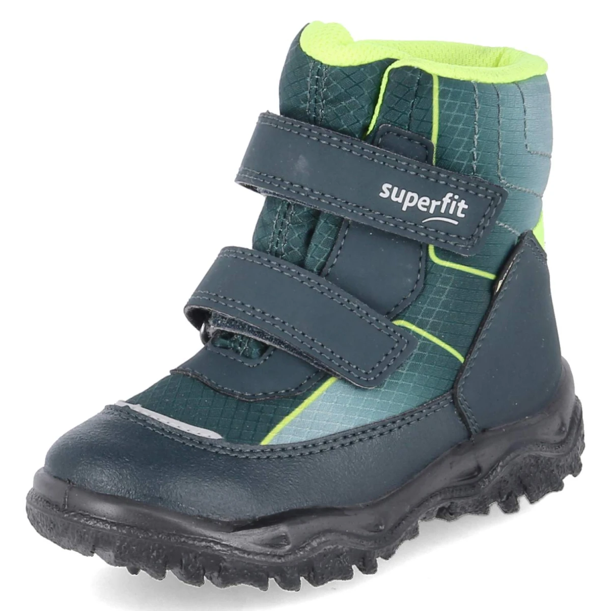 Winterstiefeletten HUSKY - GRÜN/GELB