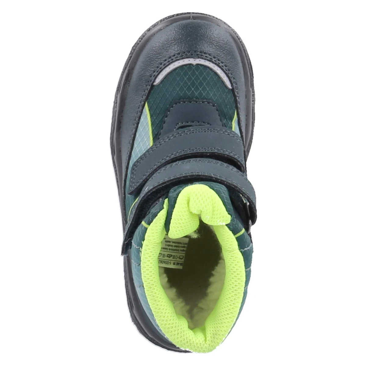 Winterstiefeletten HUSKY - GRÜN/GELB