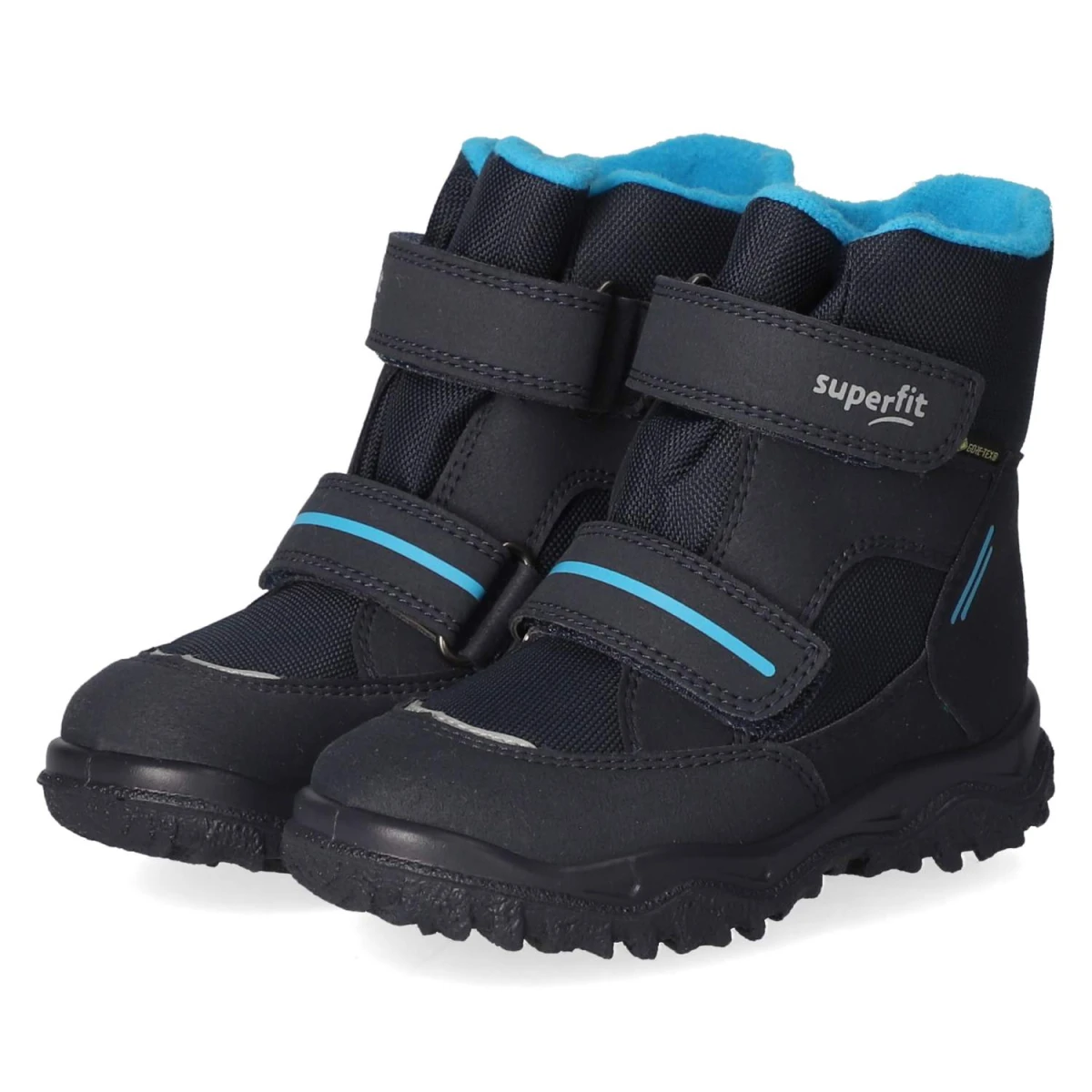 Wintrstiefelette HUSKY1 - BLAU/HELLBLAU