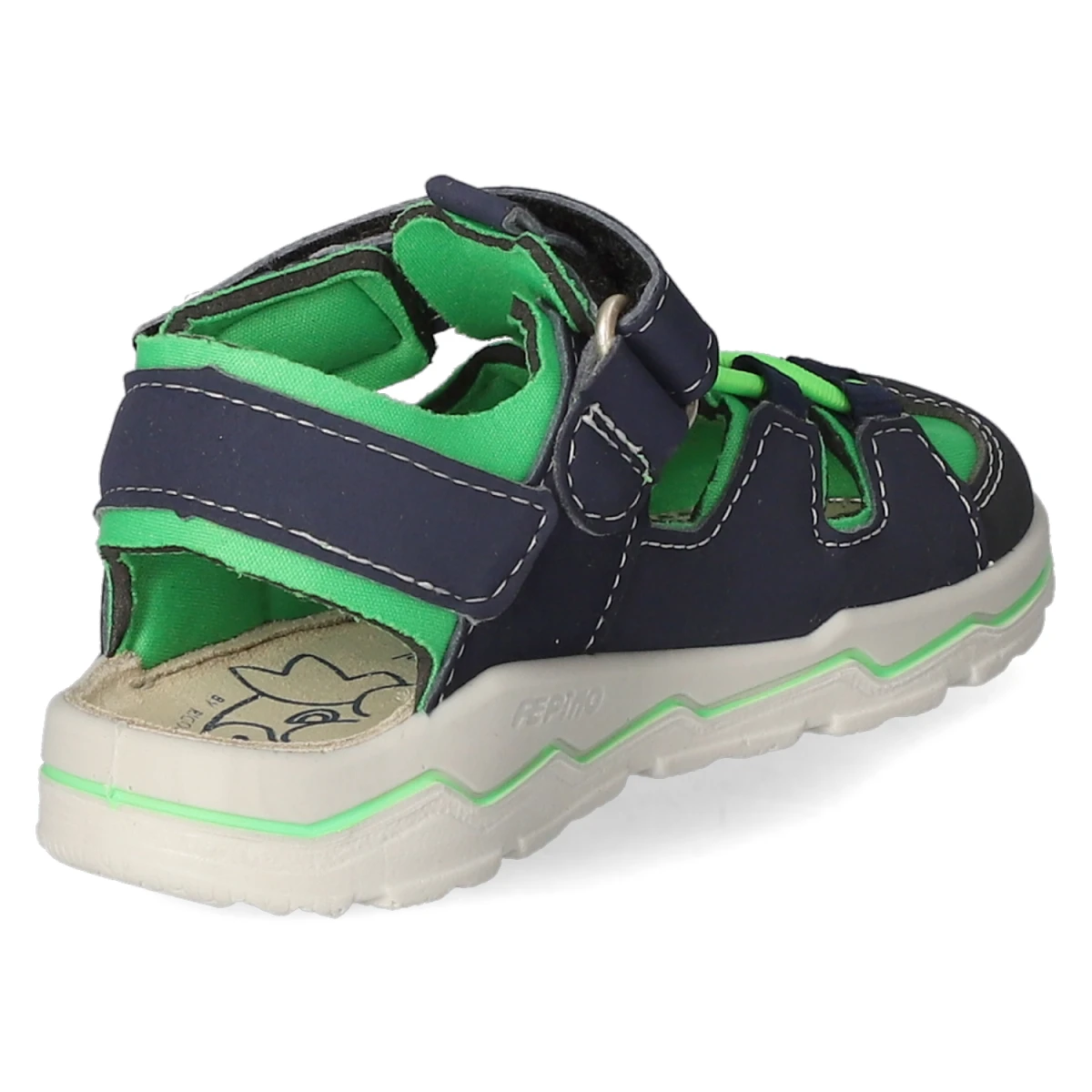 Sandalen GERY - nautic/neongrün