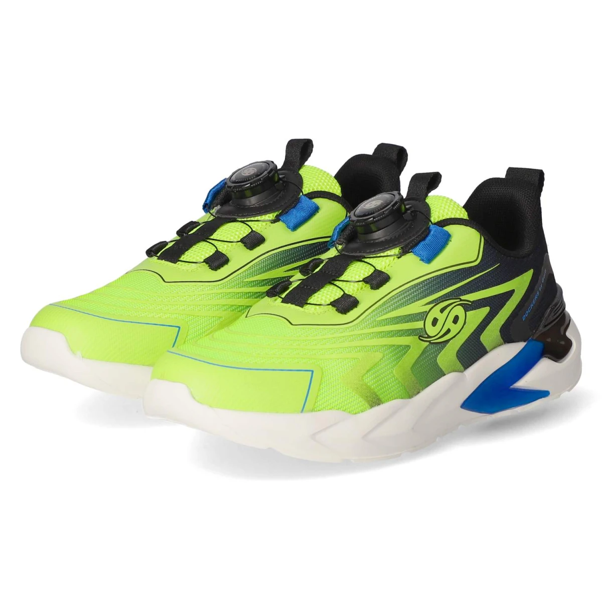 Low Sneaker - hellgrün/schwarz