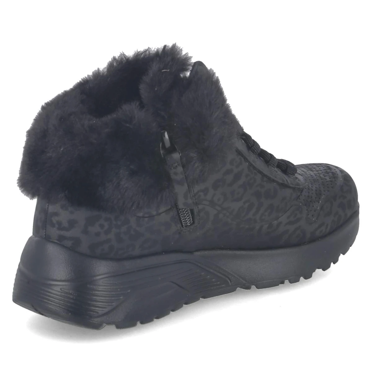 Boots UNO LITE COZY LEOPARD - bbk