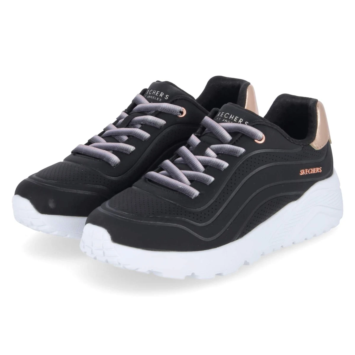 Sneaker UNO LITE OMBRE WAVE - black