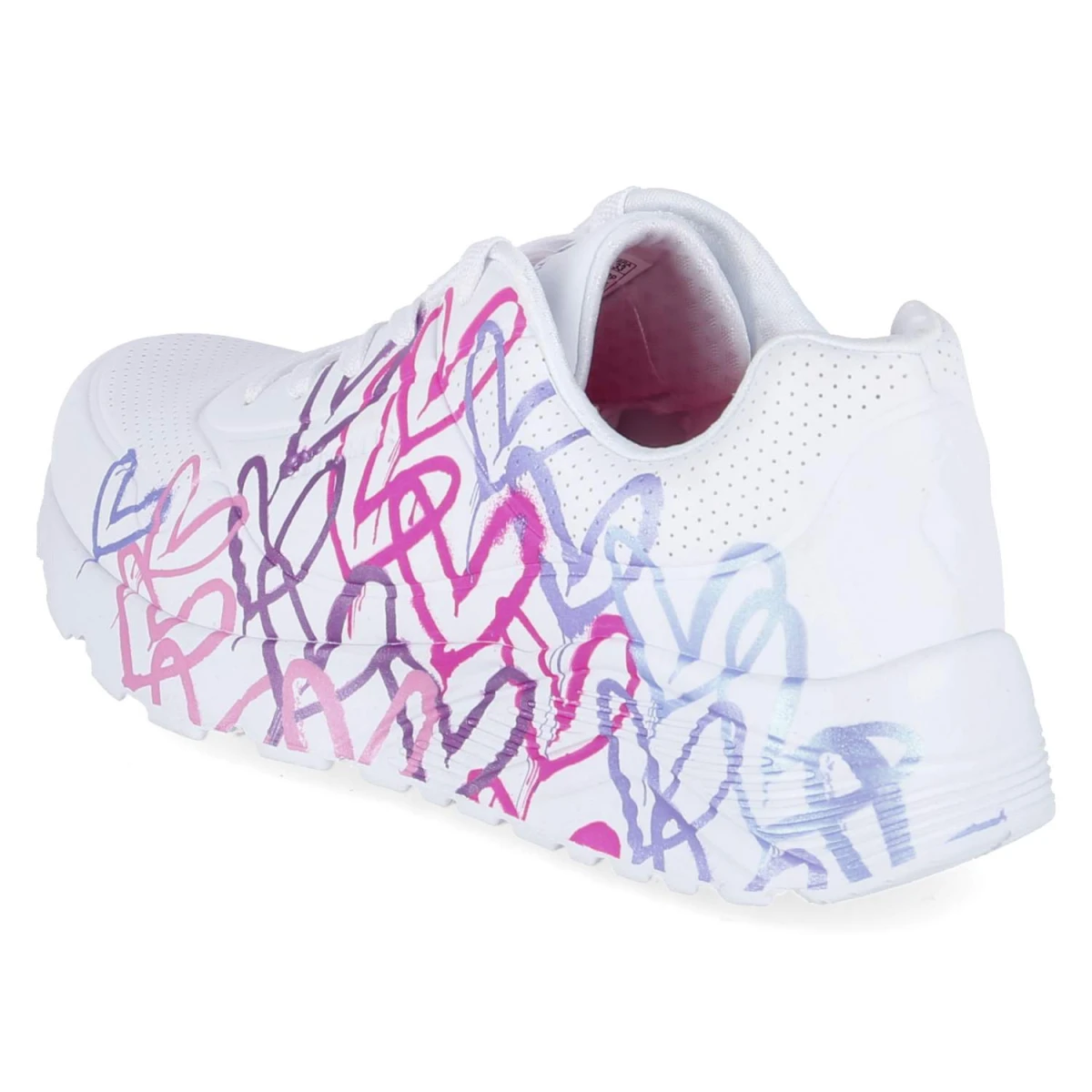 Low Sneaker UNO LITE METALLIC JOY - white/puple/pink