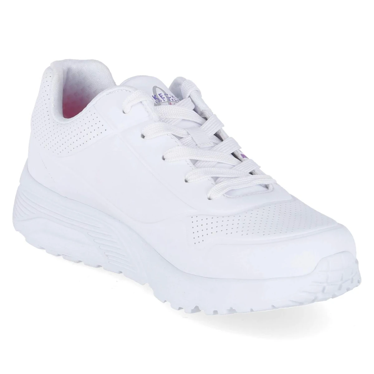 Low Sneaker UNO LITE METALLIC JOY - white/puple/pink