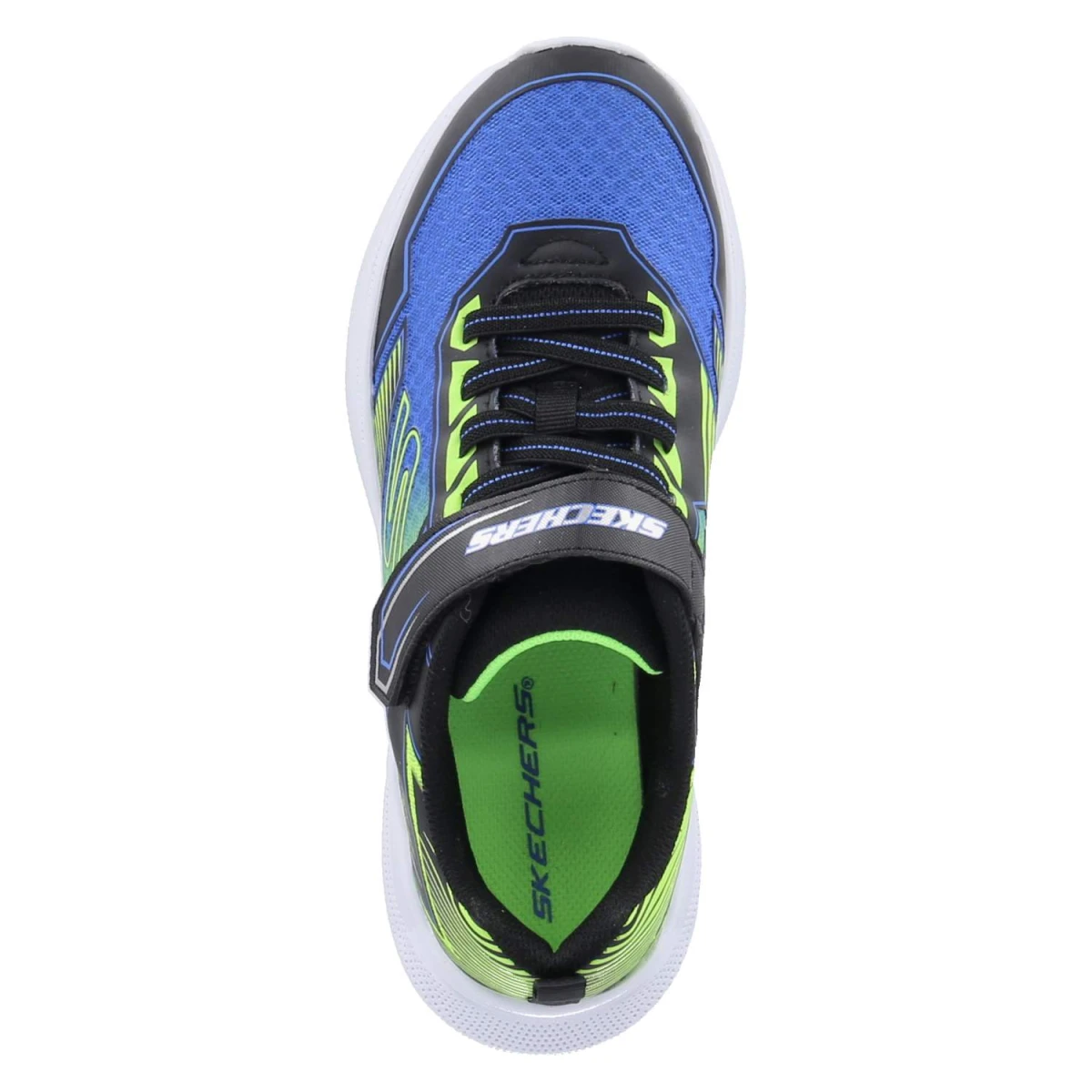 Sneaker MICROSPEC VELOCITY GRID DRIFT - black/blue/lime