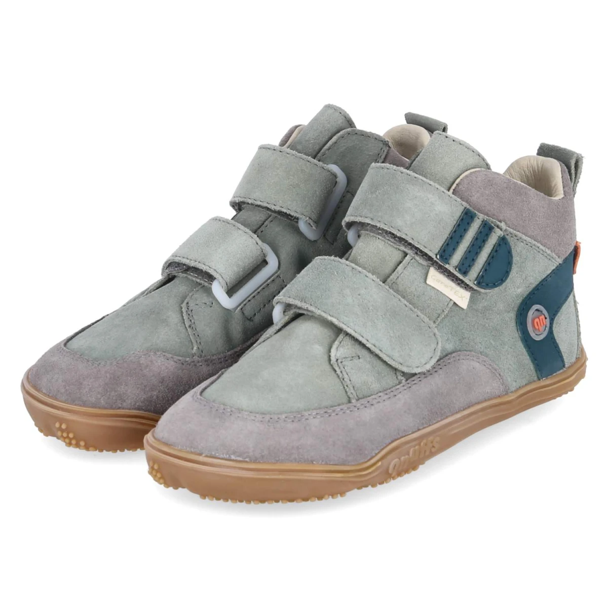 Barfußschuh KASTANIE - graphit/river