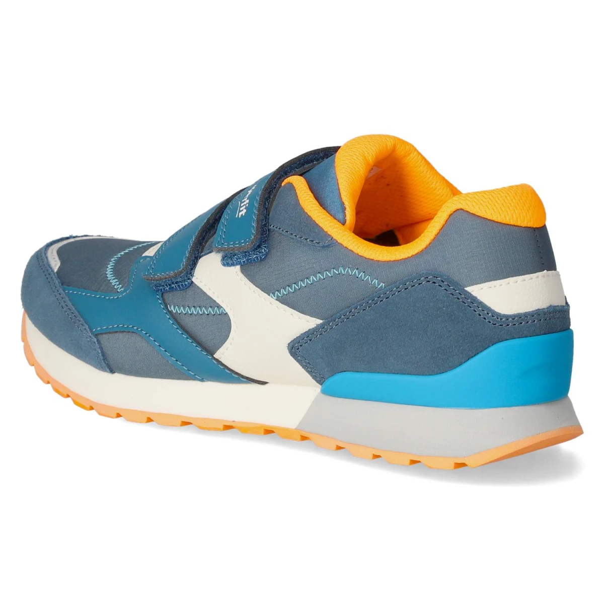 Low Sneaker DASH - blau/orange