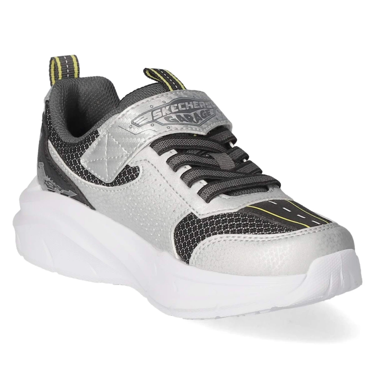 Low Sneaker GARAGE - SILVER/BLACK