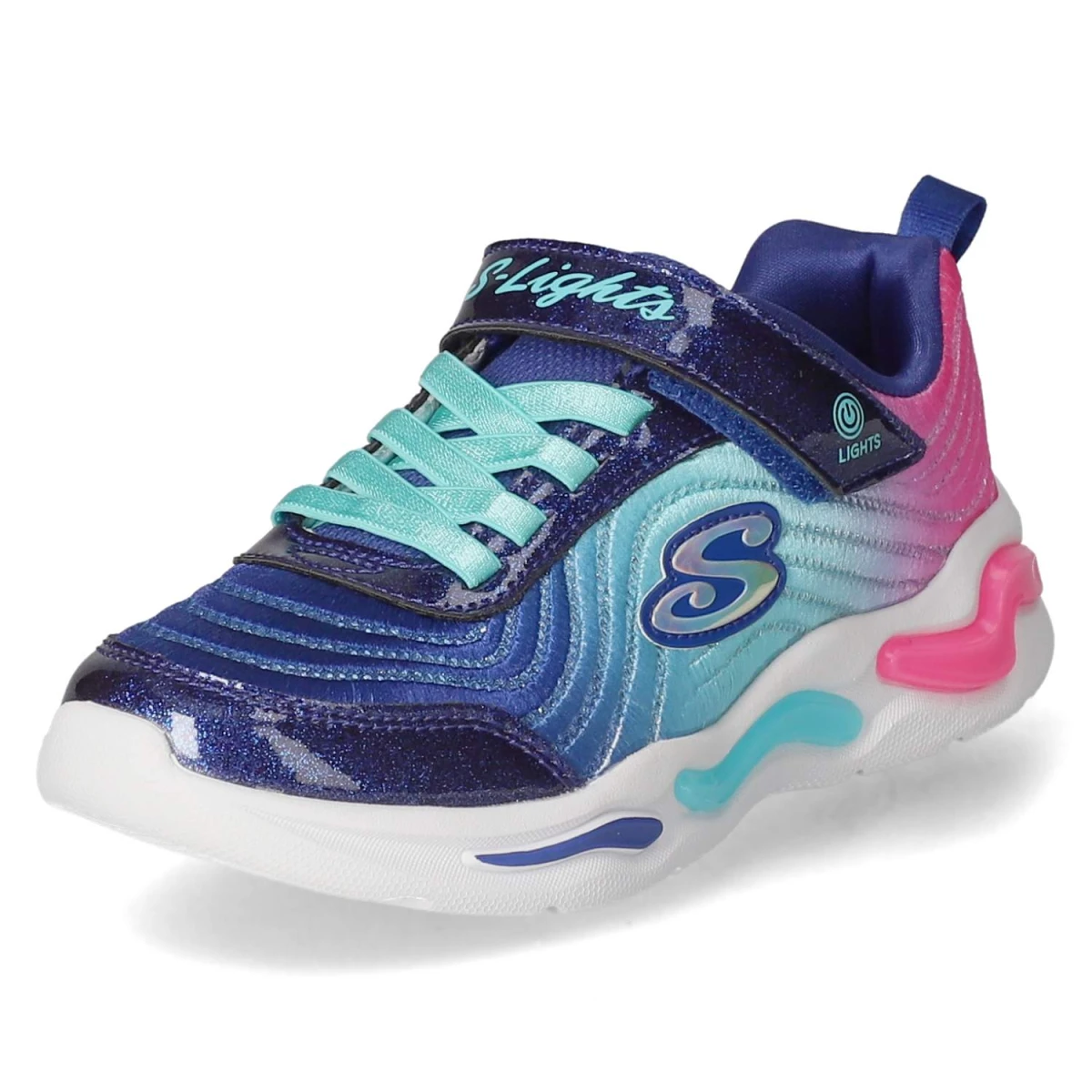 Low Sneaker WAVY BEAMS - navy multi