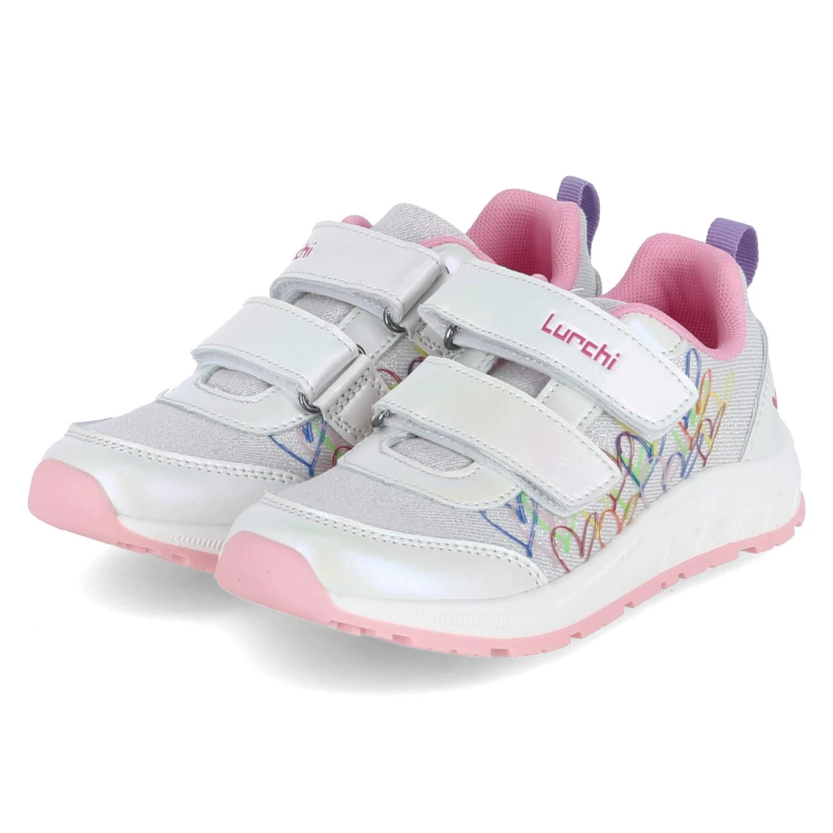 Low Sneaker ALBANY - silver-glitter