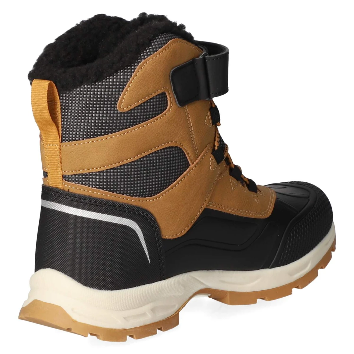 Schneeboots - golden tan/schwarz